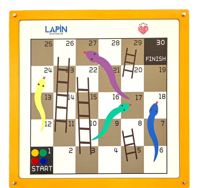Snake Ladders - Dekoratif Duvar Oyunu, Ofis/Okul Ortak Alanlar için Oyunlar