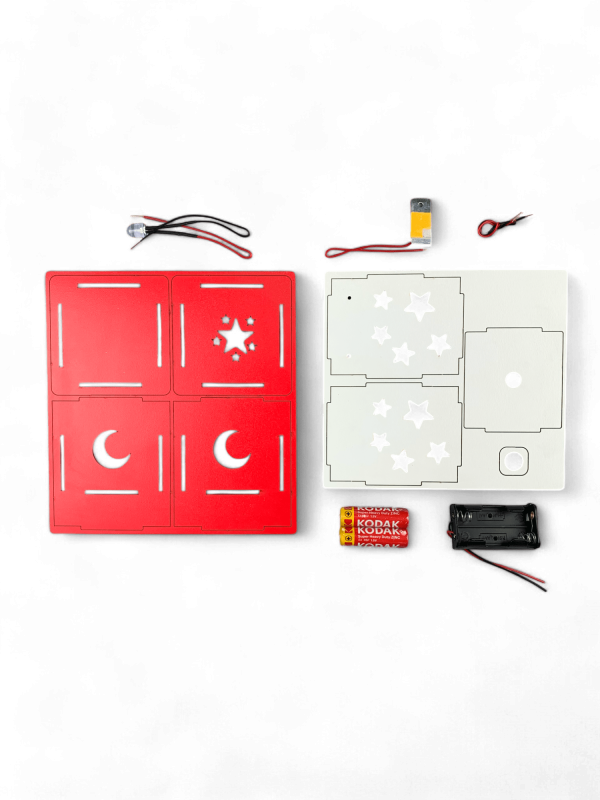 Abajur - Kendin Yap Stem Bilim ve Deney Seti - DIY Montessori Eğitim - Maker Set