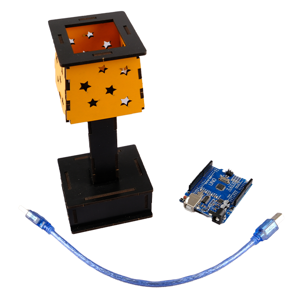 Alkışla Yanan Masa Lambası - Robotik Arduniolu Kendin Yap DIY Stem Bilim Seti