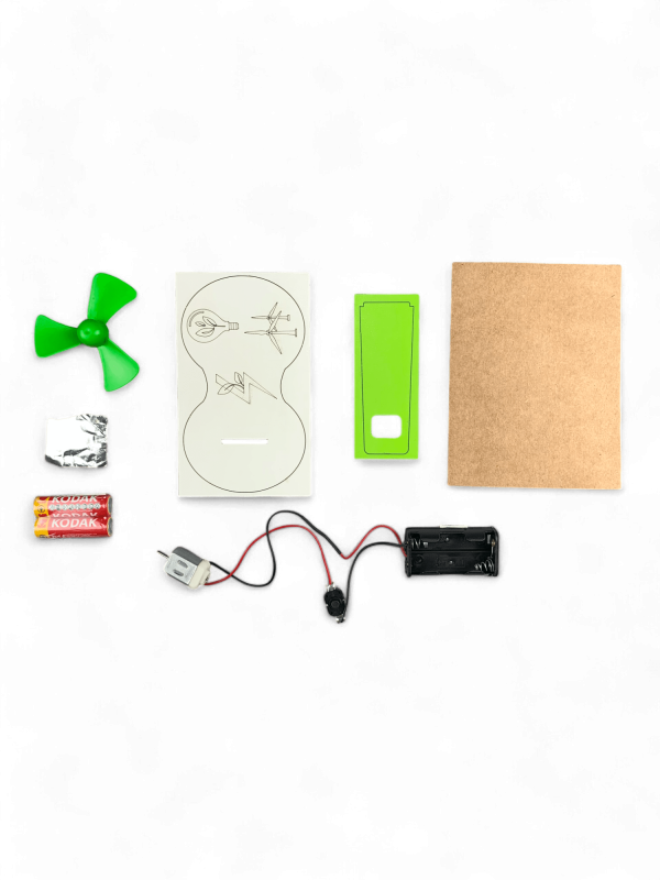 Çılgın Pervane - Kendin Yap Stem Bilim ve Deney Seti - DIY Montessori Eğitim - Maker Set