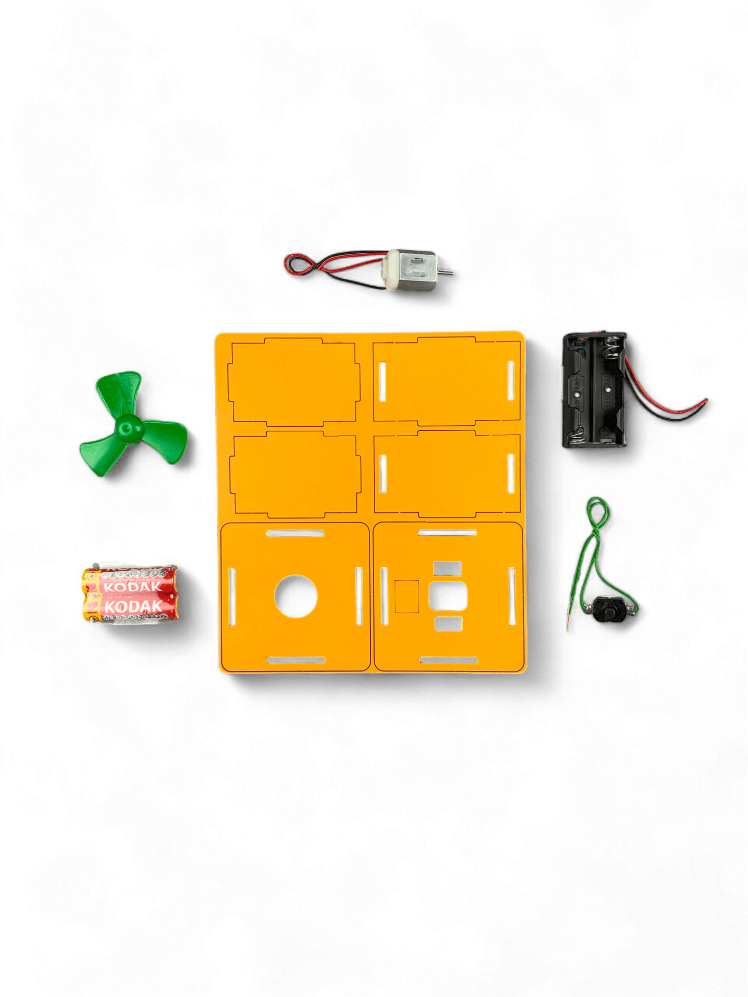 Elektrik Süpürgesi - Kendin Yap Stem Bilim ve Deney Seti - DIY Montessori Eğitim - Maker Set