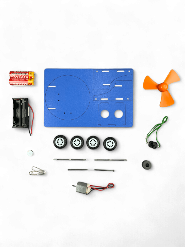 Hurdacı Robot Süpürge - Kendin Yap Stem Bilim ve Deney Seti - DIY Montessori Eğitim - Maker Set