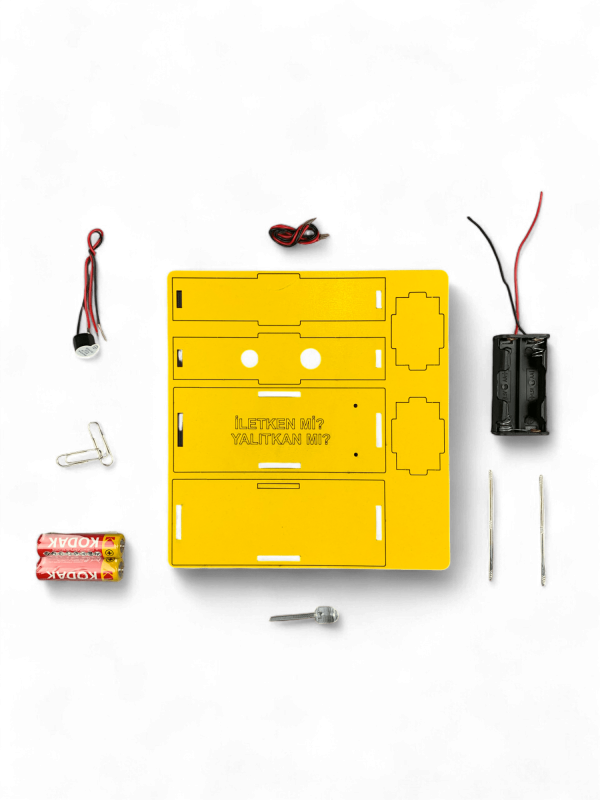 İletken mi Yalıtkan mı? - Kendin Yap Stem Bilim ve Deney Seti - DIY Montessori Eğitim - Maker Set