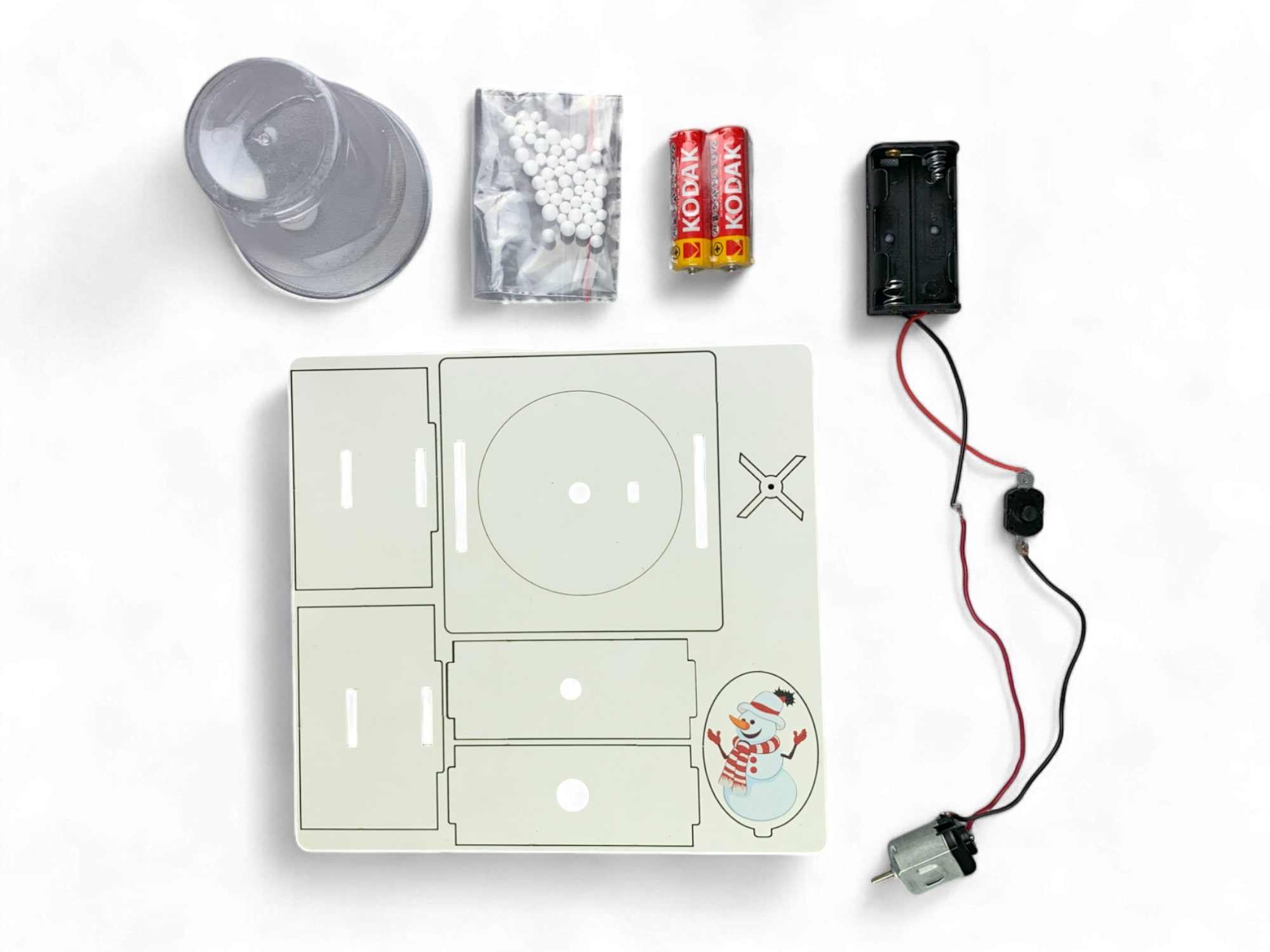 Kar Küresi - Kendin Yap Stem Bilim ve Deney Seti - DIY Montessori Eğitim - Maker Set