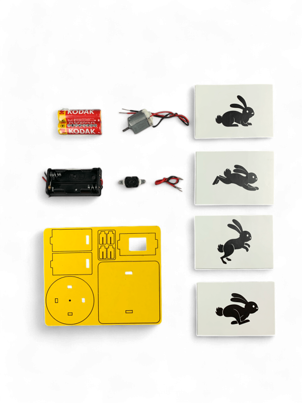 Kendi Çizgi Filmimi Yapıyorum - Kendin Yap Stem Bilim ve Deney Seti - DIY Montessori Eğitim - Maker Set
