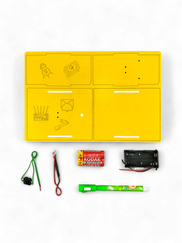 Sahte Para Tespit Cihazı - Kendin Yap Stem Bilim ve Deney Seti - DIY Montessori Eğitim - Maker Set
