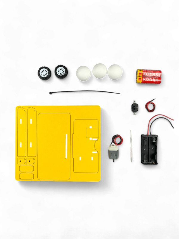 Top Fırlatma - Kendin Yap Stem Bilim ve Deney Seti - DIY Montessori Eğitim - Maker Set