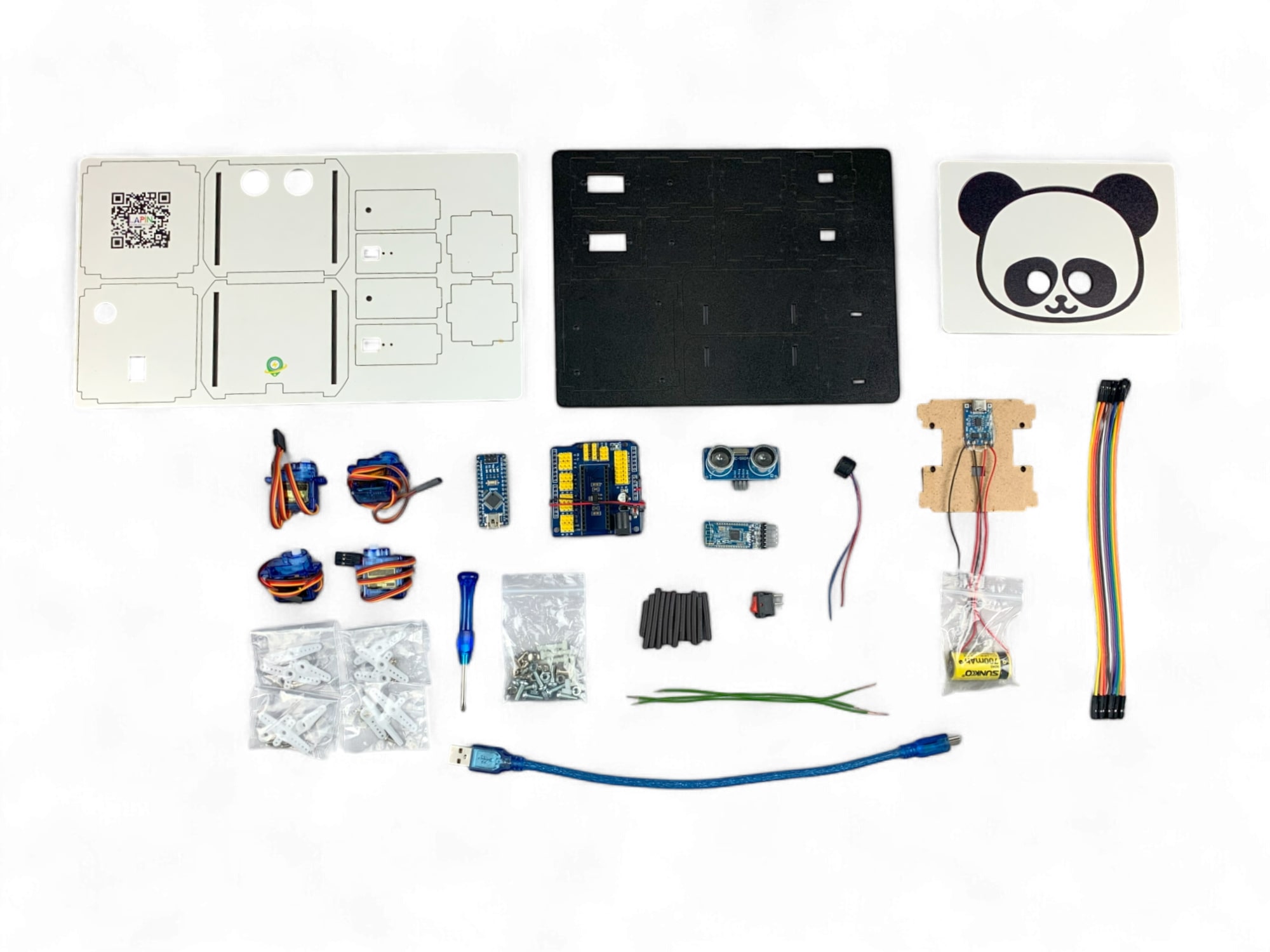 Otto Robot Lapinotto Özel Tasarım Ahşap STEM Robotu Bluetooth Destekli DIY Kendin Yap