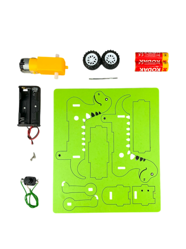 Paytak Dinozor - Kendin Yap Stem Bilim ve Deney Seti - DIY Montessori Eğitim - Maker Set