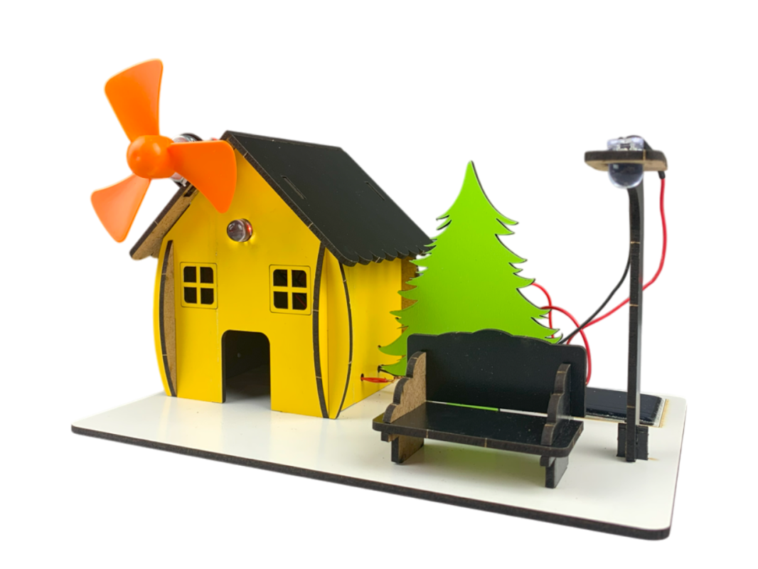 Ekolojik Ev - Kendin Yap DIY Deney Bilim Seti