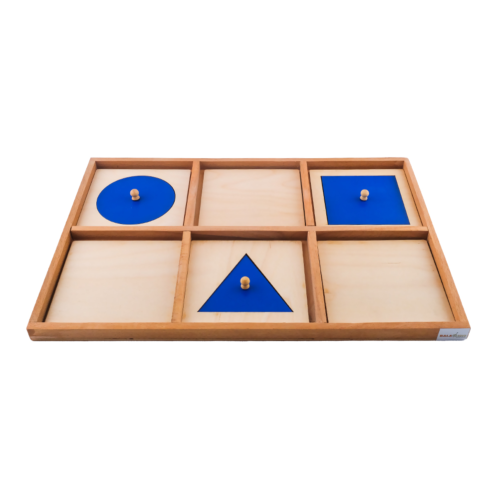 Montessori Geometrik Çekmeceler Tanıtım Tablası