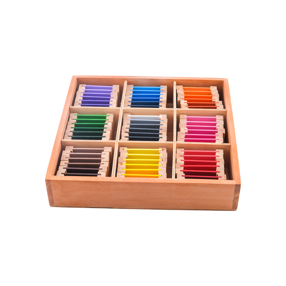 Montessori Renkli Tabletler - Üçüncü Kutu