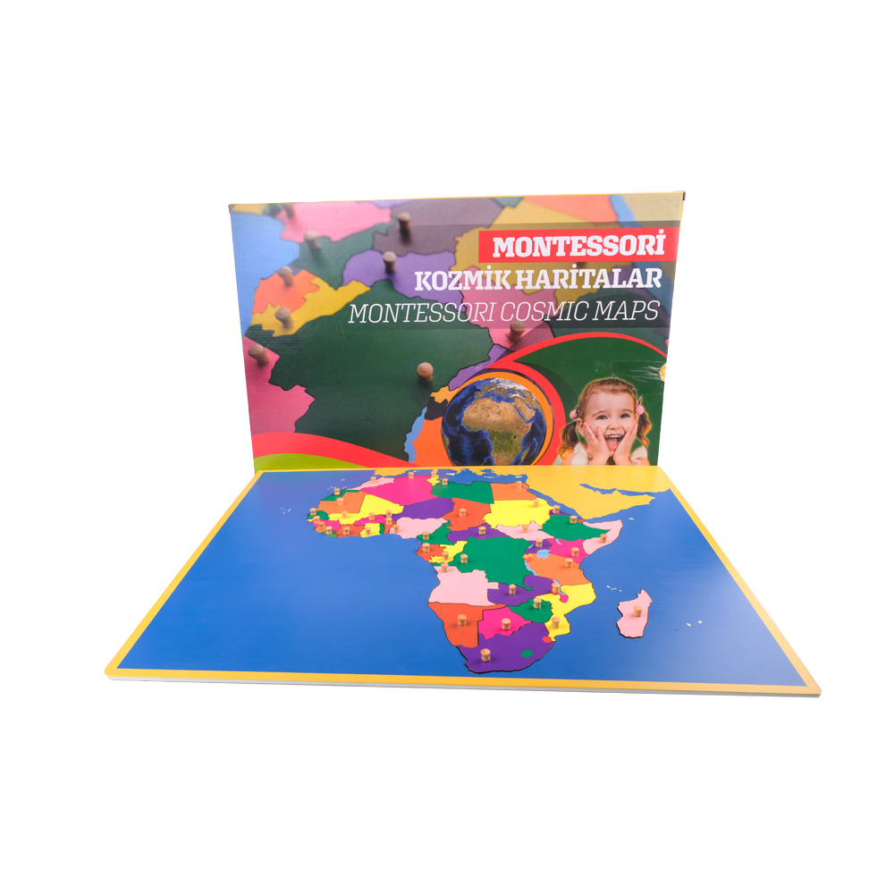 Montessori%20Afrika%20Kıtası%20Haritası%20Puzzle