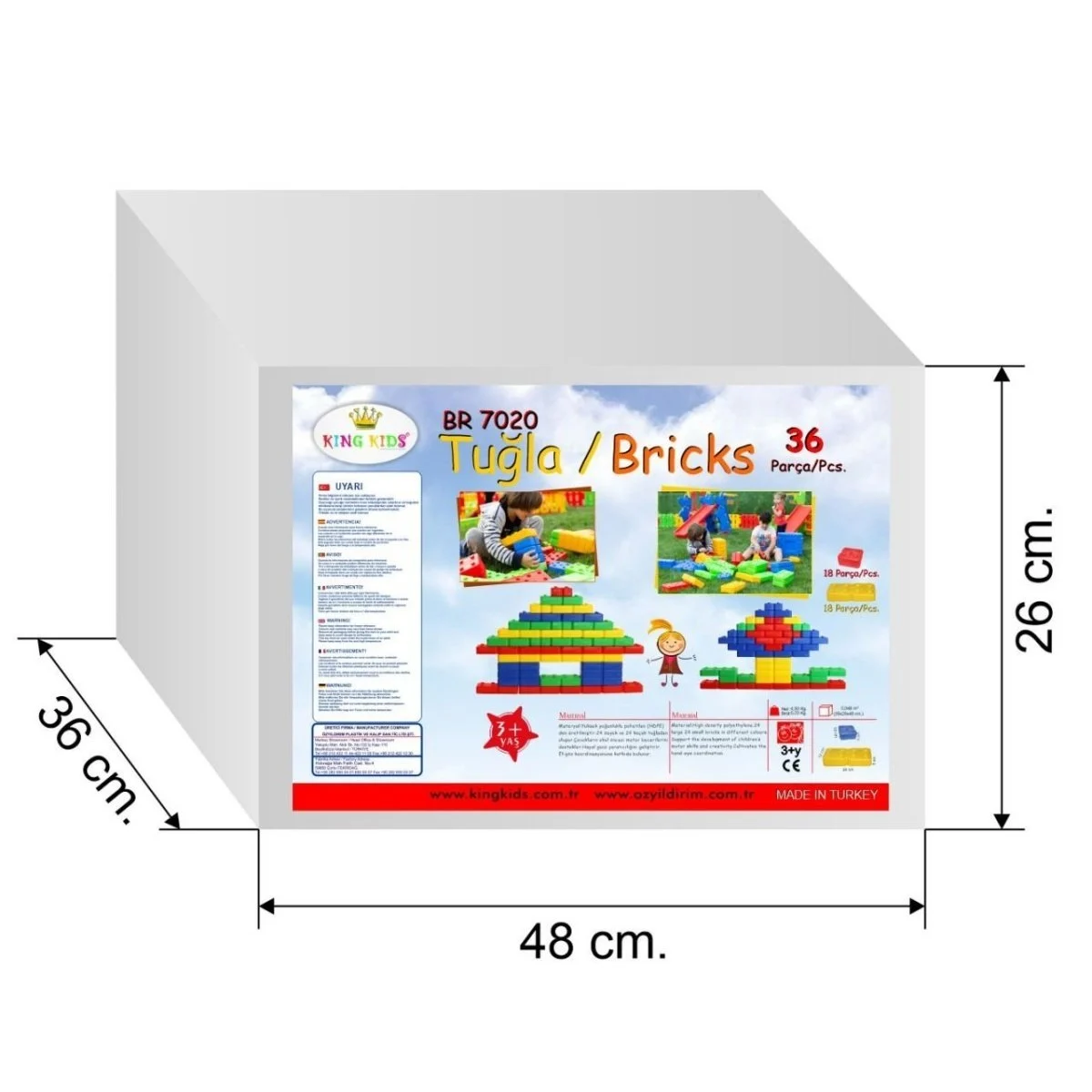 Tuğla 36 Parça