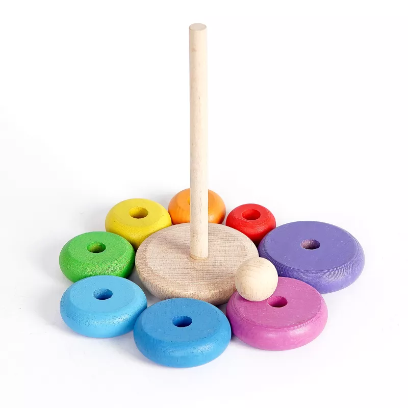 Montessori Ahşap Halka Kule
