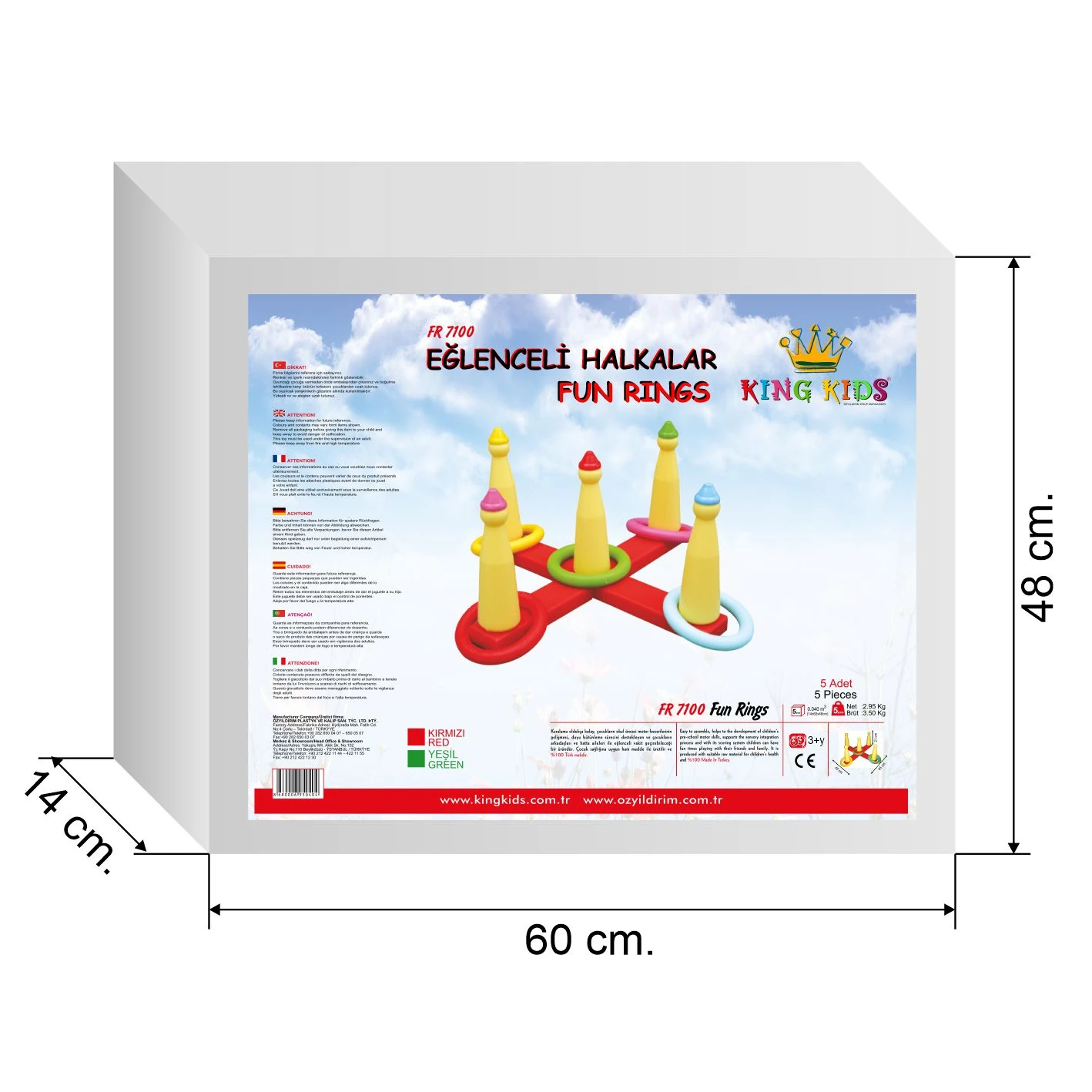 Eğlenceli Halkalar Halka Atma Oyunu