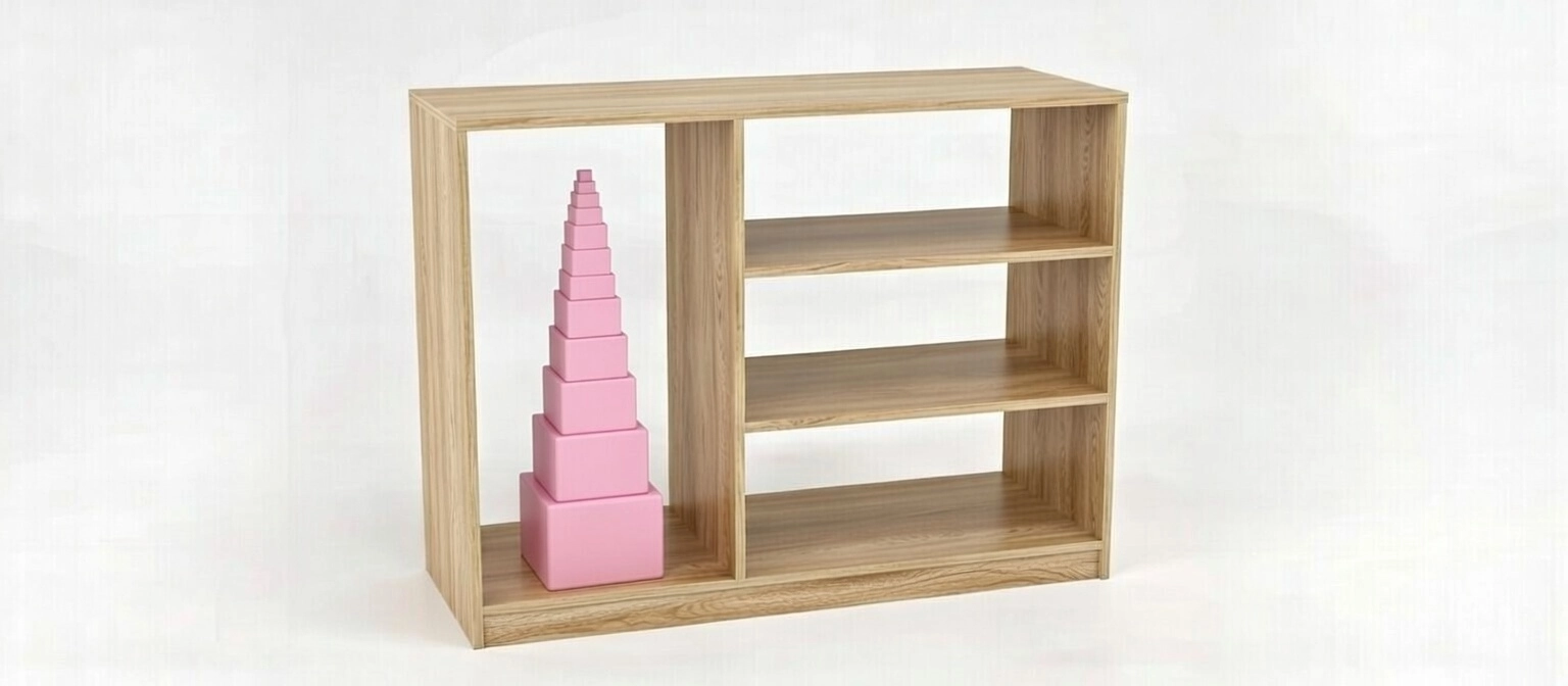 Montessori Duyu Materyal Dolabı