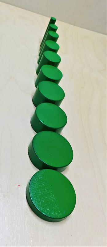 Montessori kulpsuz Silindir 2. kalite 