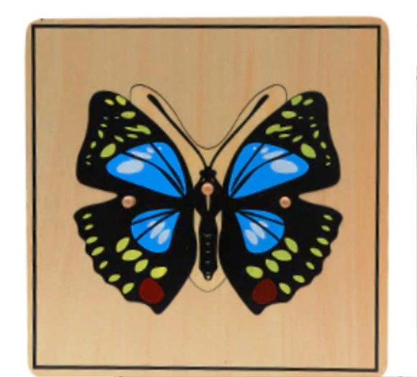 Montessori Böcekler 6’lı Puzzle Set