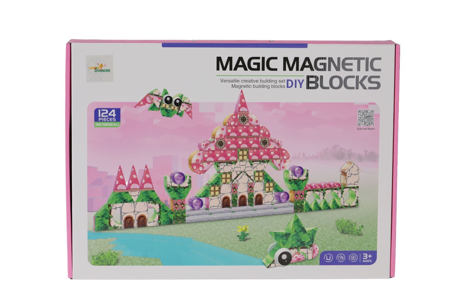 6602 MANYETİK PUZZLE 124 PARÇA - BALATOYZ EĞİTİM MATERYALLERİ