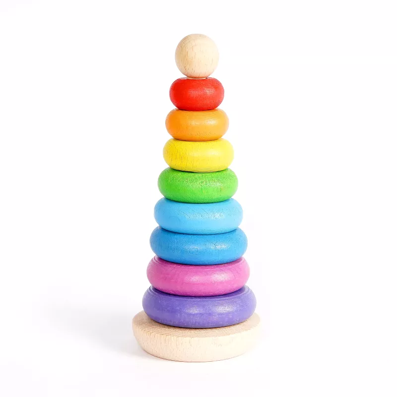 Montessori Ahşap Halka Kule