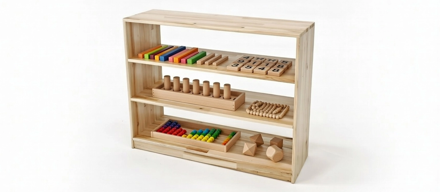 Montessori Materyal Dolabı