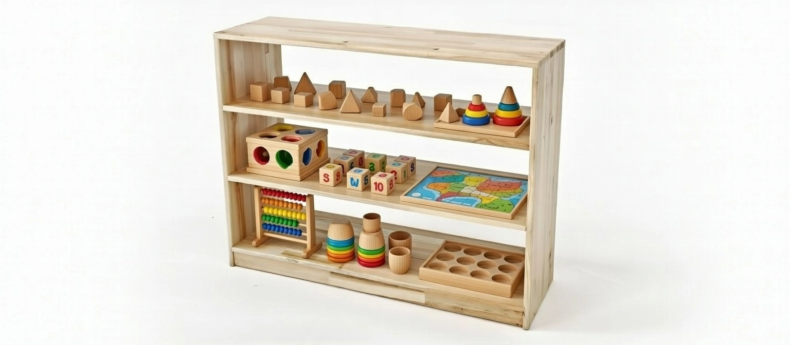 Montessori Materyal Dolabı