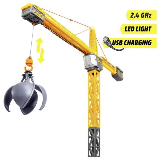 203729023 RC Titan Crane  2 4 GHz left right up down 360°rotatable trolley