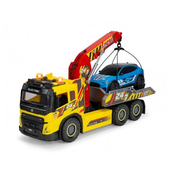 203749039 Giant Tow Truck  Volvo FMX freewheel light sound manual crane and