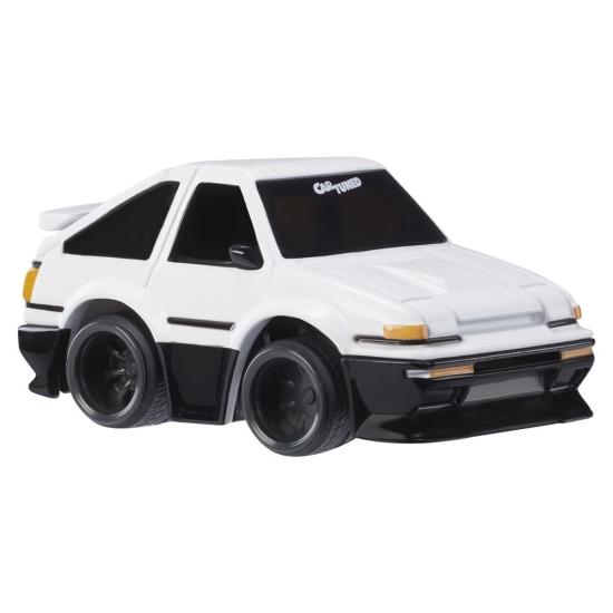 558835 CarTuned JDM 1985-87 Sprinter Trueno GT-Apex AE86 - Siyah Beyaz Araba