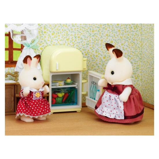 5014 Sylvanian Families Çikolata Kulaklı Anne Buzdolabı Seti +3 yaş