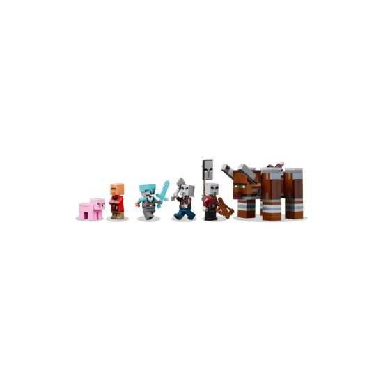 21278 Lego Minecraft Pillager Karakolu ve Ravager 665 parça +9 yaş