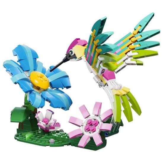31384 Lego Creator 3in1 Vahşi Hayvanlar: Renkli Sinek Kuşu 312 parça +8 yaş
