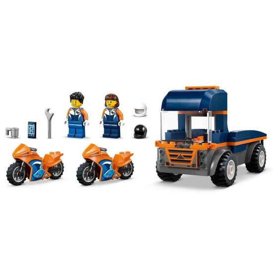 60491 Lego City Motosiklet Taşıyıcı 88 parça +4 yaş