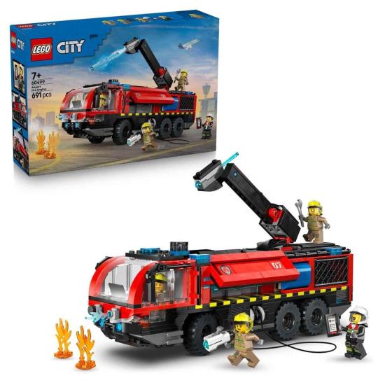 60499 Lego City Havaalanı İtfaiye Kamyonu 691 parça +7 yaş