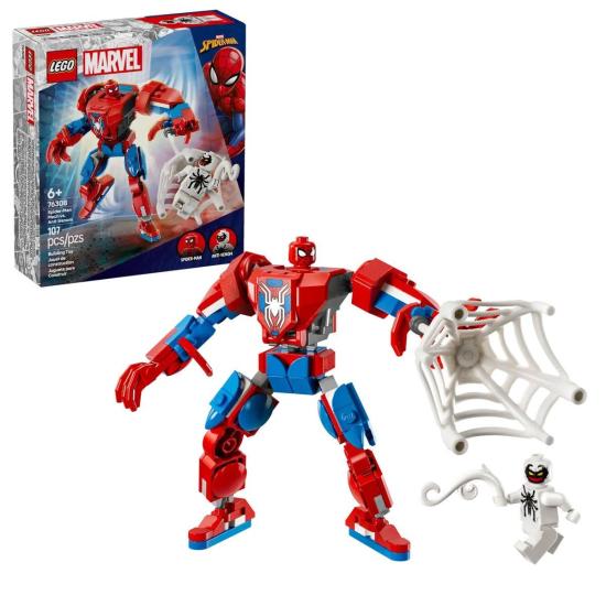 76308 Lego Marvel Örümcek Adam ve Anti Venom’a Karşı 107 parça +6 yaş