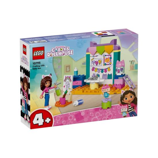 10795 Lego Gabby’s Dollhouse Gabby’nin Hayal Evi Baby Box ile El Sanatları 60 parça +4 yaş