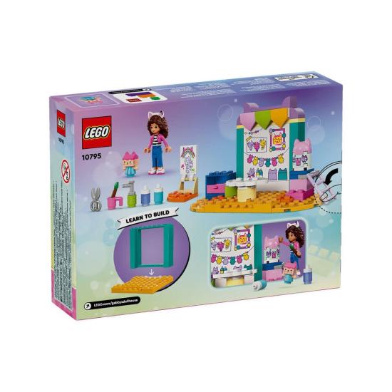10795 Lego Gabby’s Dollhouse Gabby’nin Hayal Evi Baby Box ile El Sanatları 60 parça +4 yaş