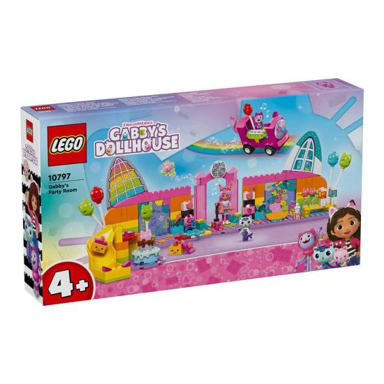 10797 Lego Gabby’s Dollhouse Gabby’nin Parti Odası 252 parça +4 yaş