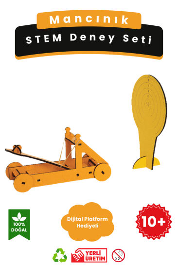Mancınık - Kendin Yap Stem Bilim ve Deney Seti - DIY Montessori Eğitim - Maker Set