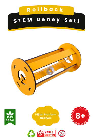 Rollback - Kendin Yap Stem Bilim ve Deney Seti - DIY Montessori Eğitim - Maker Set