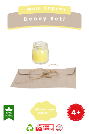 Mum Yapımı – Kendin Yap DIY Deney Bilim Seti