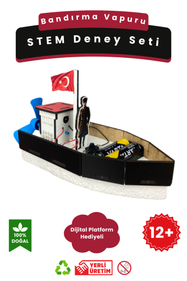 Bandırma Vapuru – Kendin Yap Stem Bilim ve Deney Seti
