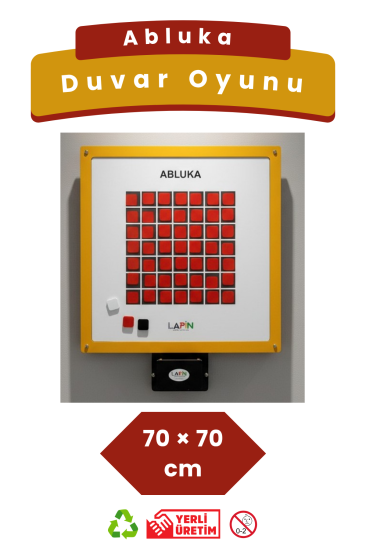 Abluka Oyunu – Zeka ve Strateji Geliştiren Eğitici Duvar Oyunu, Okul/Ofis Ortak Alanları İçin