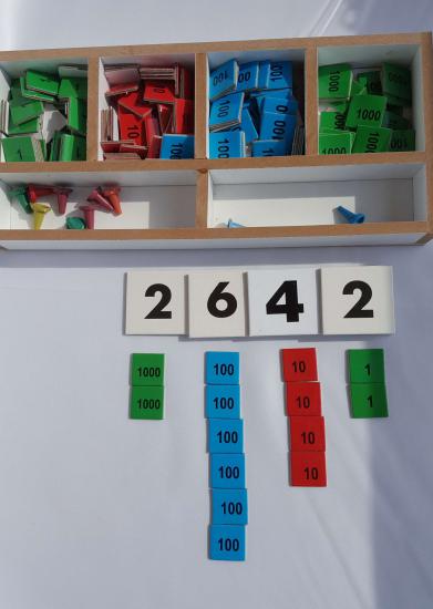 Montessori Stamp Game - Damga Oyunu ( Matbu Basım )