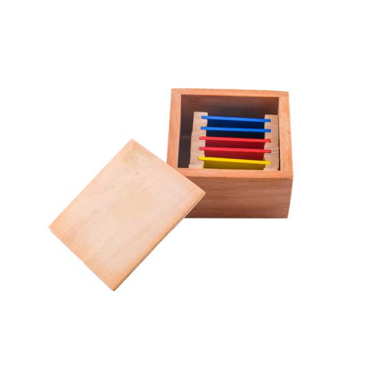 Montessori Renkli Tabletler - Birinci Kutu