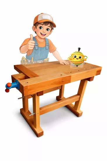 Çocuk marangoz tezgahı ahşap marangoz tezgahı