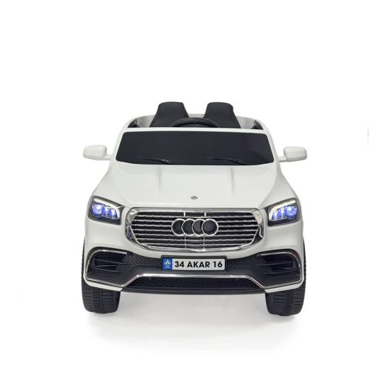 97-060 Admire Kumandalı Akülü Araba Beyaz 12 V -Akar Oyuncak