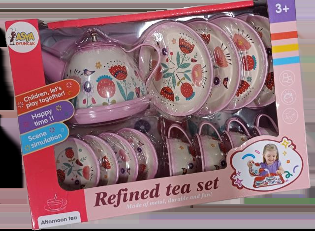 A8261-966-D32 D27 KT METAL ÇAY SETİ