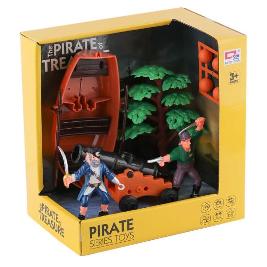 0807-27 Top Atan Kayıklı korsan Seti -Birliktoys